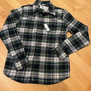 Alpine Design Men's Green Plaid Shirt